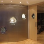 Stainless-Steel-wall-with-built-in-display-units